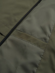 Men's functional transitional jacket with hood - olive V2 OM-JANP-0225