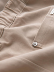 Men's STRAIGHT LEG cargo pants with striped pockets - sand V2 OM-PACG-0197