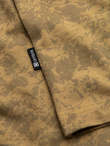 Men's patterned cotton short-sleeved T-shirt - olive V3 OM-TSFP-0223
