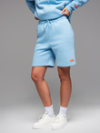 UNISEX sweatshirt set hoodie + athleisure shorts - blue V8 Z110