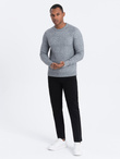 Men's tailored chino pants - black V1 OM-PACP-0151