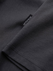 BASIC men's classic cotton T-shirt with a crew neckline - graphite V3 OM-TSBS-0145