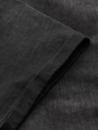 Men's brindle V-neck t-shirt with pocket - black V6 OM-TSCT-22SS-002