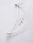 Men's t-shirt with large print - white V1 OM-TSPT-0245