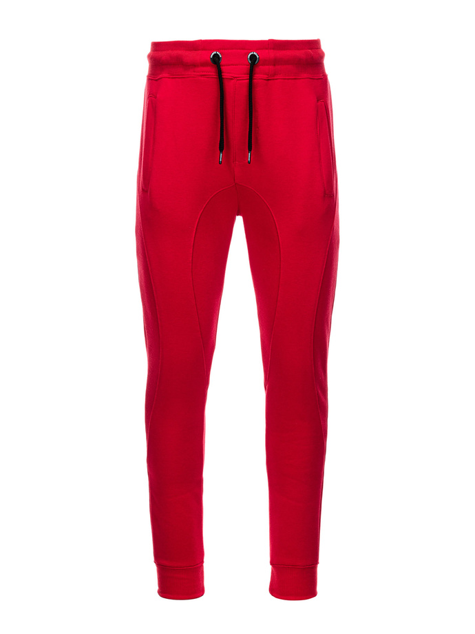 JOGERRY men's sweatpants - red V12 OM-PABS-0134