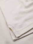 Men's polo shirt with zipper neckline - white V1 OM-POSS-0148