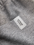 Spodenki męskie z tkaniny melanżowej LOOSE FIT - szare V6 OM-SRSK-0116
